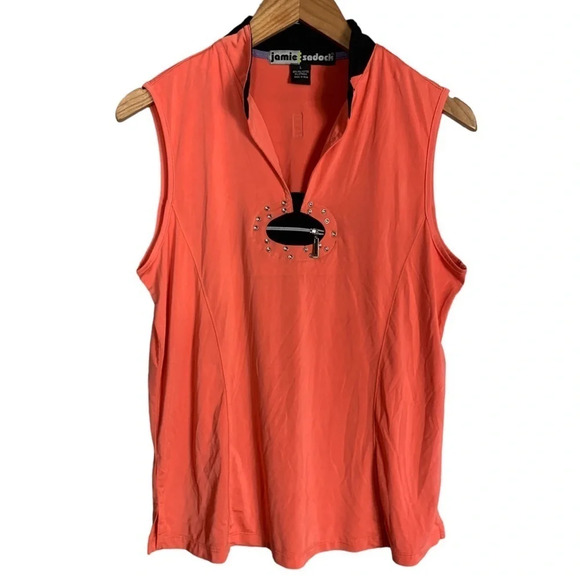 Jamie Sadock Women’s Golf Active  Tank Size Large Casual Athletic Athleisure - Picture 1 of 13